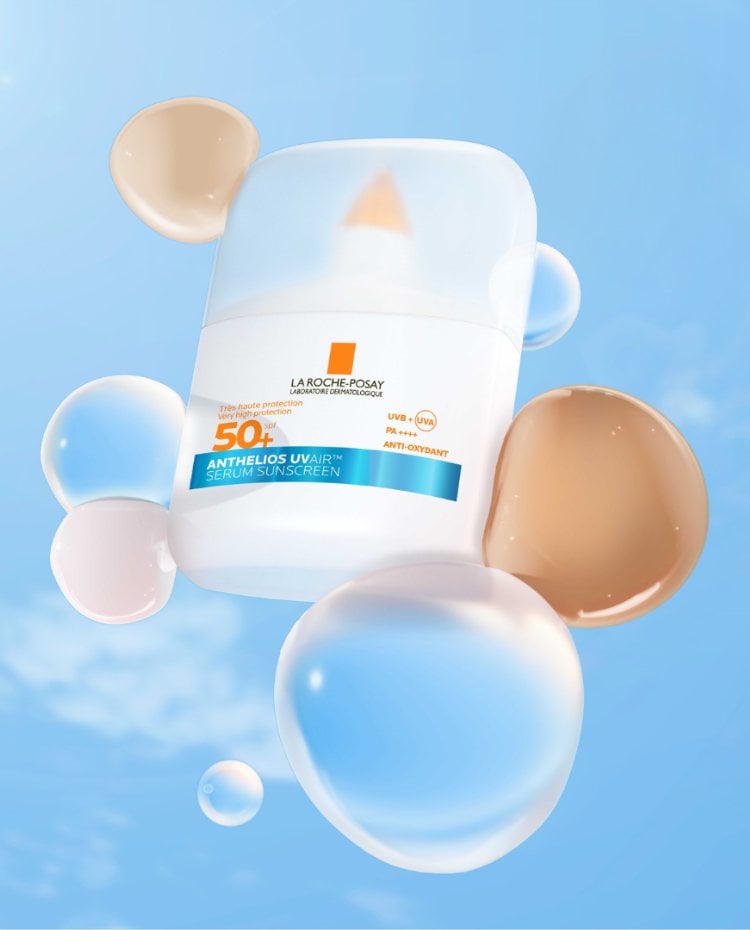 NOVI ANTHELIOS UVAIRVISOKOUČINKOVITI SERUM ZA ZAŠČITO PRED SONCEM S TEKSTURO, LAHKO KOT ZRAK