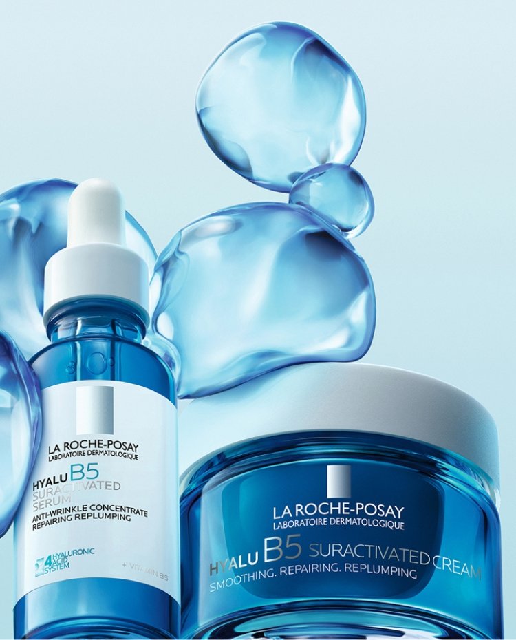 HYALU B5 SERUM IN KREMAPOMAGA ZAPOLNITI KOŽO IN ODPRAVITI ZNAKE STARANJA
